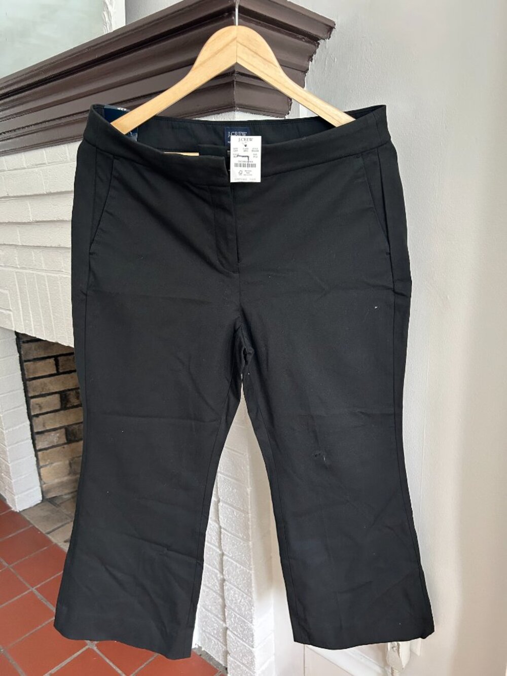 J. Crew Black Pants Size 12P NEW